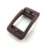 Retro Hollow-out Mens Sliding Adjustable Oxblood Red Buckle, Trim to Fit less than 1 1/2" Leather Ratchet Dress Belt can be custom KAL2