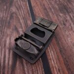 Bottle opener Men's Automatic Buckle Match less 1 1/2" Ratchet Men Belt Vintage Fashion Surface Black Leather KAL3 - Image 5