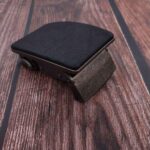 Bottle opener Men's Automatic Buckle Match less 1 1/2" Ratchet Men Belt Vintage Fashion Surface Black Leather KAL3 - Image 6