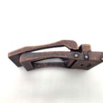 复制Vintage Bronze Men's Automatic Buckle Fit In Less Than 1 1/2" Ratchet Leahter Belt Large Size Leather Belt Buckle KAL4 (复制) - Image 3