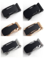 Wholesale Men EasierBelt Adjustable Automatic Buckl for 1 3/8" Premium Leather Ratchet Slide Belt 2 tyles 3 kinds of colors M3 - Image 2