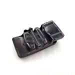 Wholesale Men's Sliding Belt Strap Automatic Surface Leather Buckle Only For 1 3/8" belt, Replacement Leather Ratchet Belt 1.38" width KAM 8 - Image 6