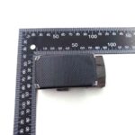 Wholesale Men's Sliding Belt Strap Automatic Surface Leather Buckle Only For 1 3/8" belt, Replacement Leather Ratchet Belt 1.38" width KAM 8 - Image 8