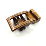 Wholsale And Customizable Mens Sliding Automatic Buckle Ratchet For 1 3/8" Dress Leather Belt , Low MOQ KAM6 - Image 2