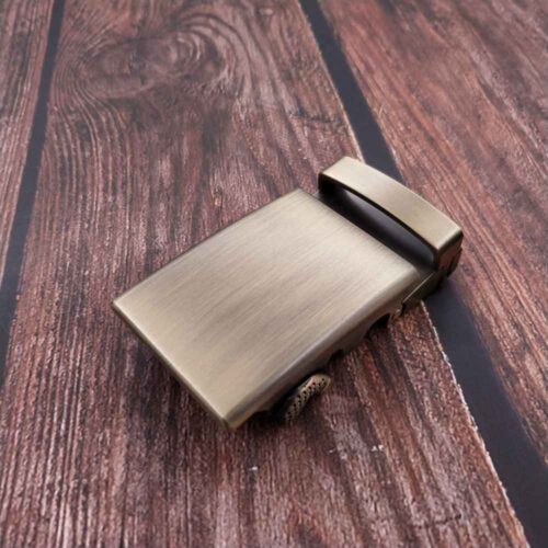 Low MOQ Men's Sliding Belt Buckle Customizable For 1 3/8" Ratchet Leather Belt KAM4