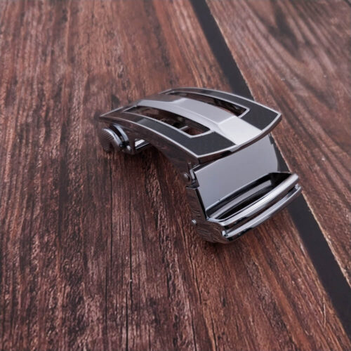Wholesale Custom Automatic Buckle Hollow Out 40mm Ratchet Belt Buckle Only For 1 3/8 Slide Belt Strap, Automatic Click Buckle Adjustable KAM25