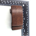 Custom Automatic Buckle of Leather Surface Ratchet Belt Buckle Only for 1 3/8 Slide Ratchet Belt Strap, Automatic Click Buckle Adjustable KAM25 - Image 4
