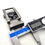Mens Sliding Adjustable Hollow Out Buckle Only Fit in 1 3/8" Belt Leather Ratchet Dress Belt KAM3 - Image 5