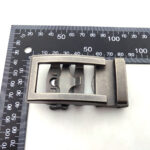 Men's Ratchet Belt Buckle Of Genuine Leather For Men Dress 1 3/8" Belt, Customizable KAM2 - Image 6