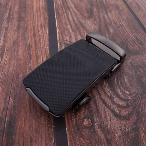 Wholesale Custom Men's Automatic Buckle Ratchet Belt Buckle Only for 1 3/8 Slide Belt Strap, Automatic Click Buckle Adjustable KAM9