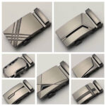 Wholesale Men Adjustable Automatic Easier Cheap Custom Belt  Buckles for 1 3/8" Premium Leather Ratchet Slide Belt M12