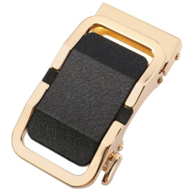Wholesale 3 Colors Men's Dull Polish Hollow-Out Automatic Sliding Belt High-end Corporate Image Level Buckle For 1 3/8" Men's Ratchet Leather Belt, Multiple Styles Available M10