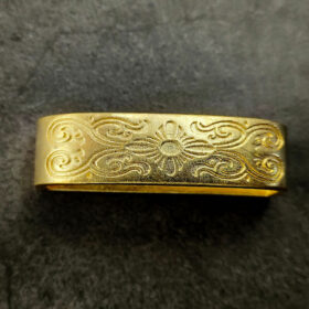Wholesale Fixing Ring Brass Belt Ring 4.5cm Solid Copper Accessories Premium Embossed Retro Special Offer PJR1