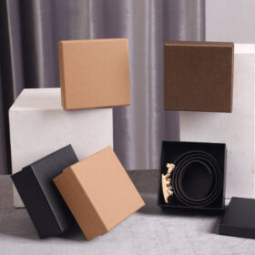 Wholesale Men's Leather Belt Gift Box, Exquisite Packaging Box HB1