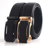 Wholesale Men EasierBelt Adjustable Automatic Buckl for 1 3/8" Premium Leather Ratchet Slide Belt 2 tyles 3 kinds of colors M3 - Image 3