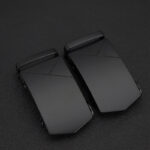 Wholesale Men's Belt Black Blank Surface Buckle Fit In 1 3/8" Ratchet leather Slide Belt ,Customizable M8 - Image 3