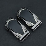 Wholesale Men's Belt Dull Polish Buckle Fit In 1 3/8" Ratchet leather Slide Belt ,Customizable M7