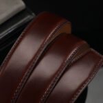 Wholesale 2 Colors Style Men's 1 3/8" Ratchet Cow Leather Belt  Strap For Men Customizable B2 - Image 6