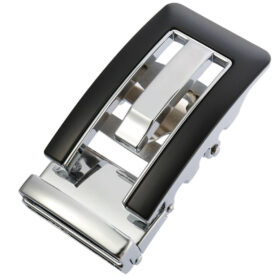 Wholesale Three Colors Available Men's Hollow-Out Automatic Sliding Belt Buckle For 1 3/8" Men's Ratchet Leather Belt, Multiple Styles Available M2