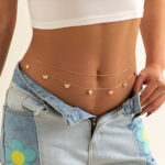 Wholesale Hot Summer Beach Sexy Claw Chain Rhinestone Body Chain Waist Chain Street Fashion Retro Belly Chain YL2 - Image 2