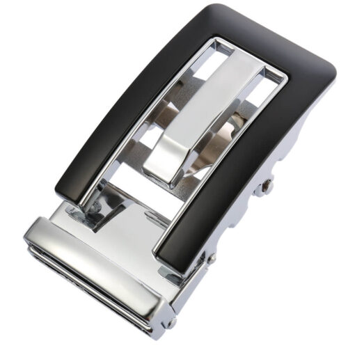 Wholesale Three Colors Available Men's Hollow-Out Automatic Sliding Belt Buckle For 1 3/8" Men's Ratchet Leather Belt, Multiple Styles Available M2