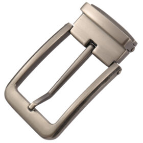 21796 Matte Gunmetal Brushed Buckle