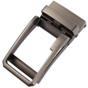 222461 Matte Gunmetal Brushed Buckle