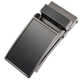 0227 Black Plate / Gunmetal Buckle