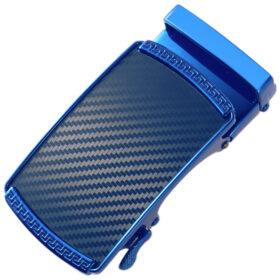 blue carbon fiber sheet/blue button