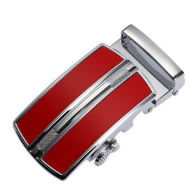 Red Rubber Plate / Chrome - Magnetic Base
