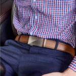 Wholesale Bonitogo Advanced alloy automatic buckle casual men's belt dancreation-8612 - Image 3