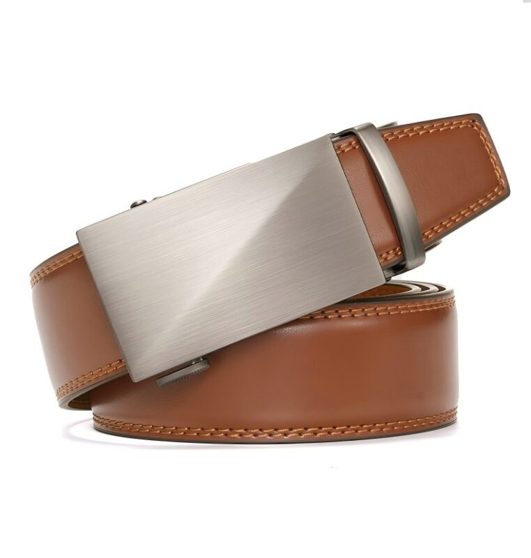 Dancreation 8612 Advanced Alloy Automatic Buckle Mens Belt