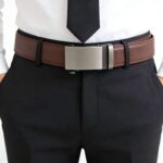 Wholesale Bonitogo Alloy Automatic Buckle Simple Casual Men's Belt dancreation-8629 - Image 9