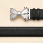 Wholesale Custom Bow Buckle Men's Belts - DC8607 Automatic Series - MOQ 300 - Image 2