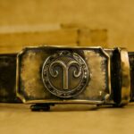 Bronze Twelve Zodiac Signs Automatic Buckle Belt