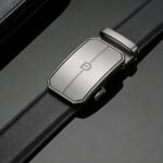 Custom Logo Business Men's Belts | Automatic Alloy Buckle | MOQ 300 Wholesale DC-8606 - Image 4