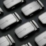 Custom Logo Business Men's Belts | Automatic Alloy Buckle | MOQ 300 Wholesale DC-8606 - Image 7
