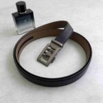 Wholesale Bonitogo Business-Style Minimalist Men's Alloy Ratchet Belt dancreation-8644 - Image 5