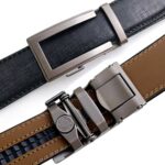 Wholesale Bonitogo Business-Style Minimalist Men's Alloy Ratchet Belt dancreation-8644 - Image 6