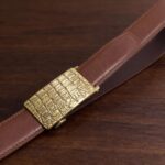 Wholesale Bonitogo Retro Crocodile Embossed Men's Belt - Automatic Buckle Leather Belt | Dancreation-8619 - Image 7