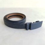 Wholesale Bonitogo Casual and simple frosted automatic buckle alloy unisex belt dancreation-8635 - Image 4
