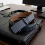 Wholesale Bonitogo Casual and simple frosted automatic buckle alloy unisex belt dancreation-8635 - Image 7