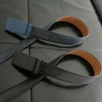Wholesale Bonitogo Casual and simple frosted automatic buckle alloy unisex belt dancreation-8635 - Image 10
