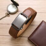 Wholesale Bonitogo Casual, simple, versatile ratchet alloy men's belt dancreation-8634 - Image 2