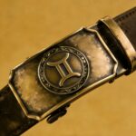 Wholesale Bonitogo Men's Automatic Buckle Retro Belt for the Twelve Zodiac Signs dancreation8650 - Image 5