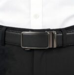 Wholesale Leather-Faced Automatic Buckle Belts - DC8608 Business Series - MOQ 300 - Image 9