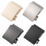 Automatic Alloy Belt Buckle LY36-26264 - 4 Color Options (Gold, Brushed Silver, Matte Dark Gray, Matte Black) - Men's Fashion Automatic Buckle