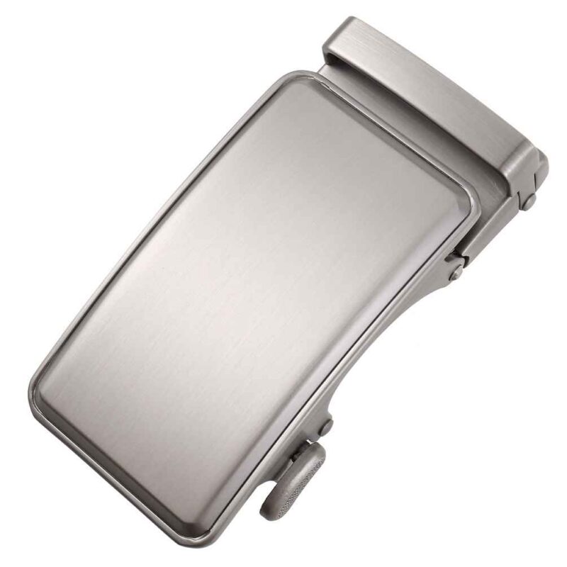 LY25-0329 Automatic Alloy Belt Buckle for Men - Durable Metal Slide Buckle Replacement