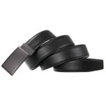 Wholesale Bonitogo New Men's Split Cowhide Leather Smooth Buckle Belt | Casual 3.4cm Width Adjustable Belt LY35-1211-3 - Image 5