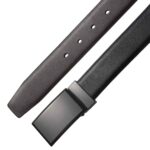 Wholesale Bonitogo New Men's Split Cowhide Leather Smooth Buckle Belt | Casual 3.4cm Width Adjustable Belt LY35-1211-3 - Image 6